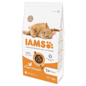 IAMS For Vitality Fresh Chicken Adult 2kg Dry Cat Food