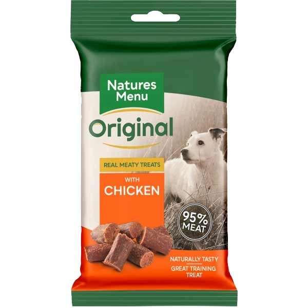 Natures Menu Real Meaty Dog Treats Chicken 60g Dog Treat