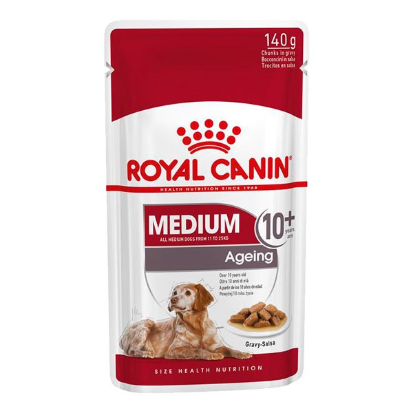 Royal Canin Medium Ageing 10+ 140g Wet Dog Food