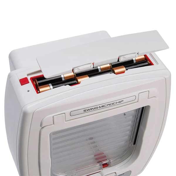 Ferplast Swing Microchip Opening System Cat Flap White