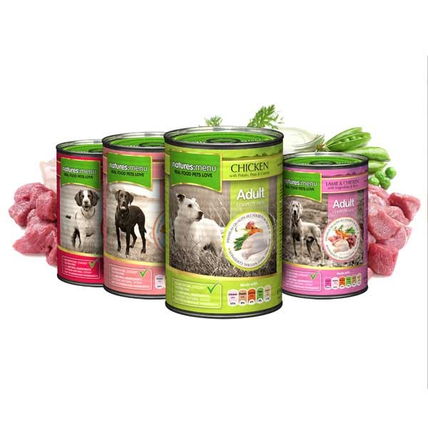 Natures Menu Multipack 12x400g Adult Wet Dog Food Cans