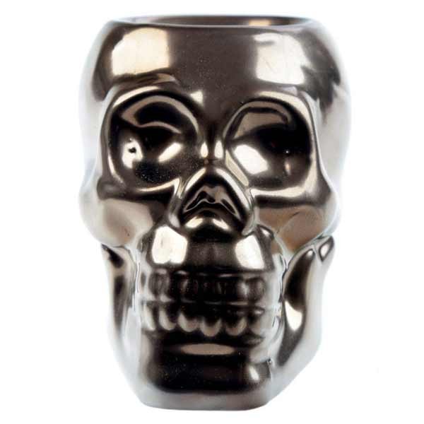 Eden Mini Ceramic Skull Oil Burner