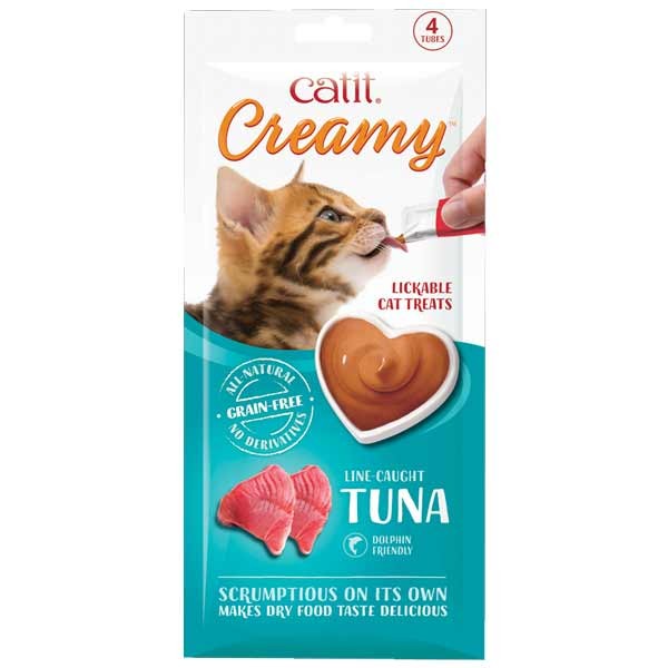 Catit Creamy Tuna 4x10g Cat Treat