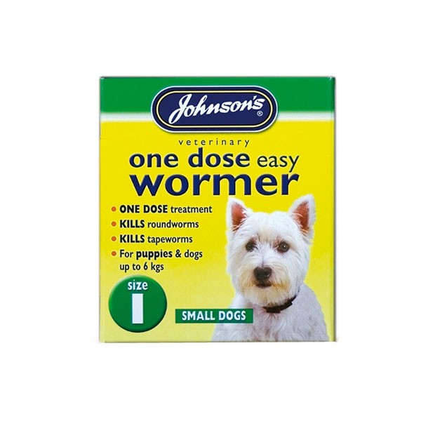 Johnson's One Dose Easy Wormer Size 1