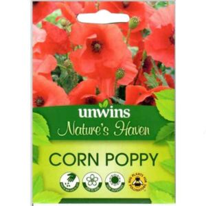 Unwins Nature's Haven Wildflower Corn Poppy Seeds