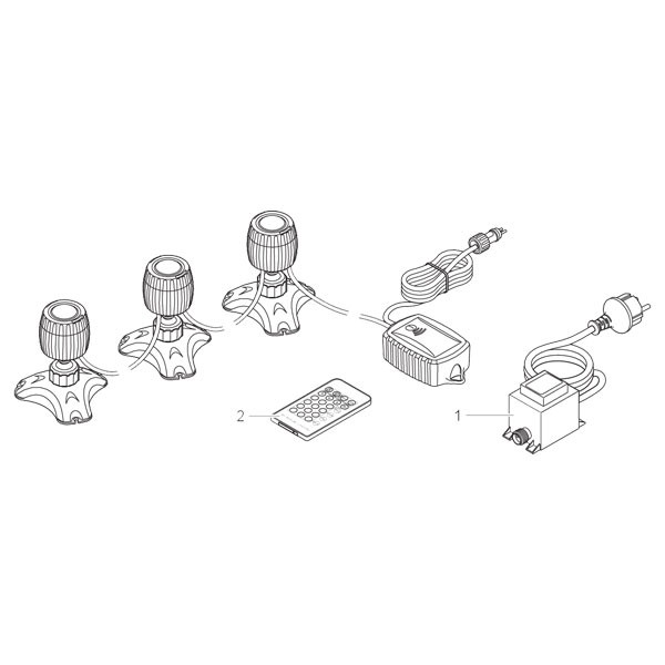 Pontec PondoStar LED RGBW Set 3