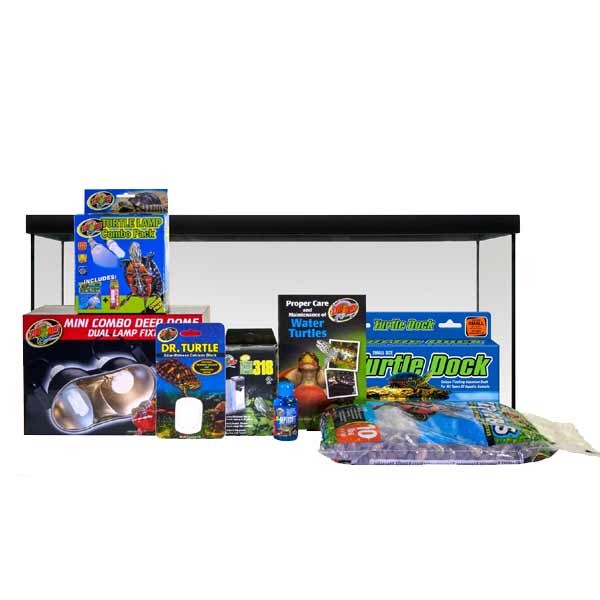 ZooMed ReptiHabitat 76x30x30cm Aquatic Turtle Kit