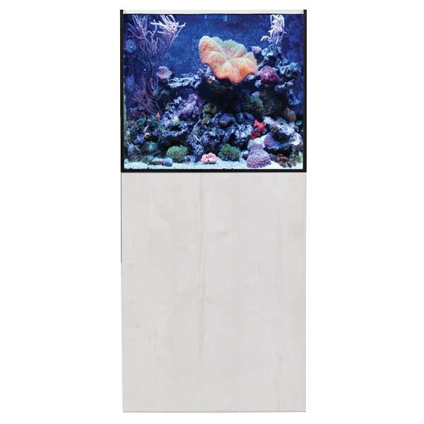 ReefSys 180 Soft Matt White Aquarium & Cabinet