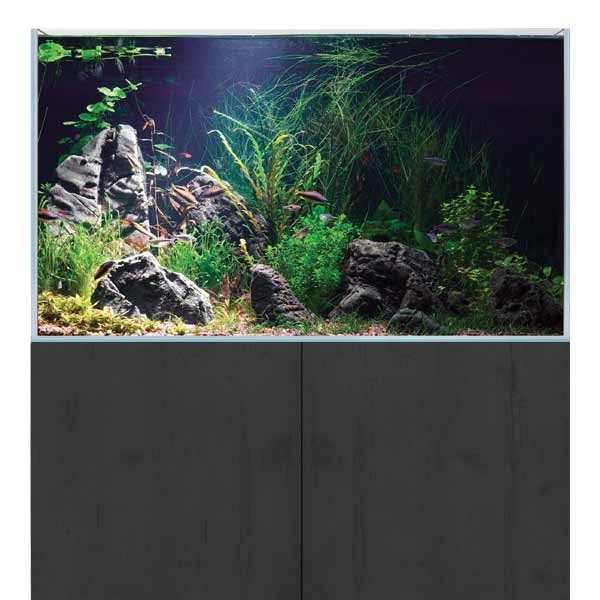 AquaSys 230 Black Ash Aquarium & Cabinet