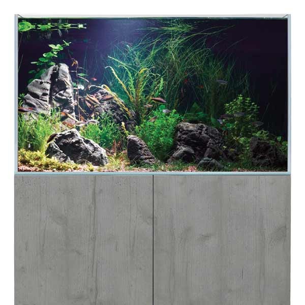 AquaSys 230 Boston Concrete Aquarium & Cabinet