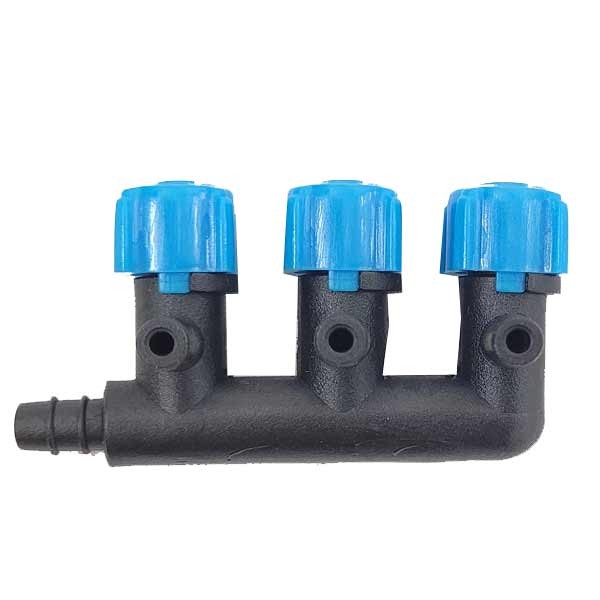 Aqua One Gang Valve 3 Way