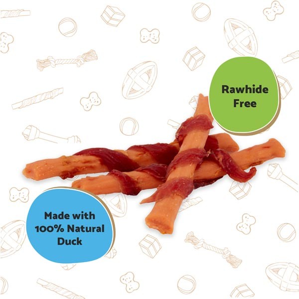 Good Boy Duck with Carrot Sticks 90g Dog Treat