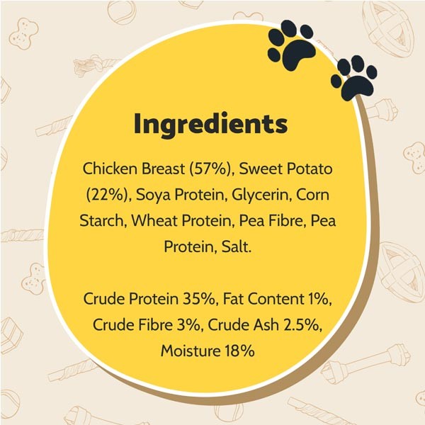 Good Boy Chewy Chicken With Sweet Potato Sticks 90g Dog Treat