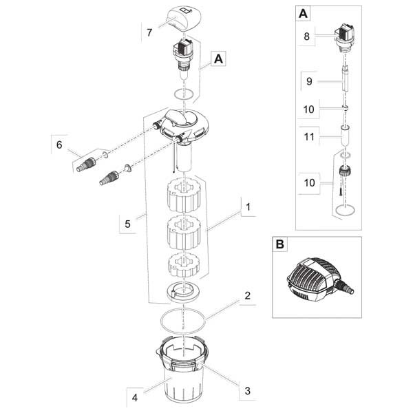 Oase Additional Pack BioPress Set 4000