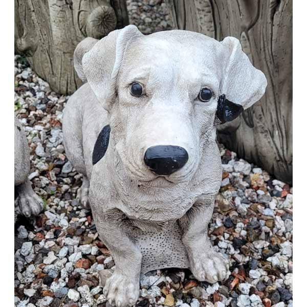 Jack Russell Dog Stone Garden Ornament 33cm