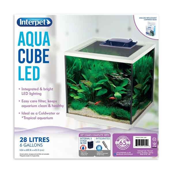 Interpet AquaCube LED 28 Litres