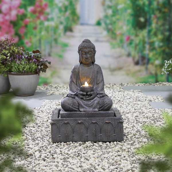 La Hacienda Serenity inc LEDs Water Feature