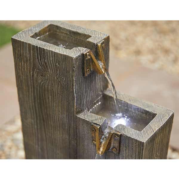 La Hacienda Coastal Sleepers inc LEDs Water Feature