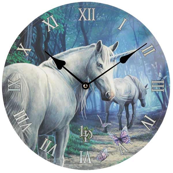 Lisa Parker The Journey Home Unicorn Picture Clock