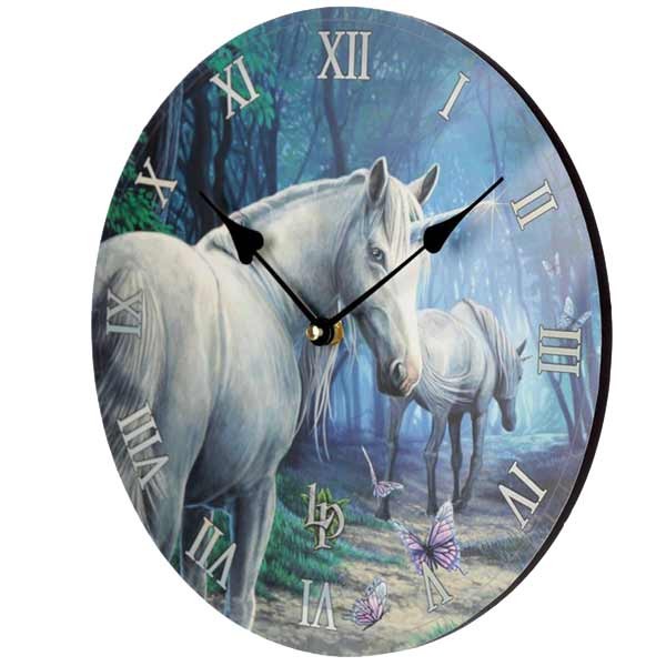 Lisa Parker The Journey Home Unicorn Picture Clock