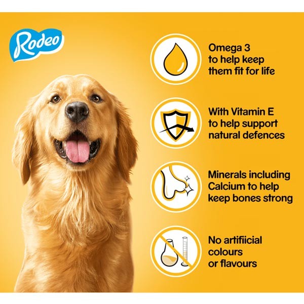 Pedigree Rodeo Chicken 7 Pack Dog Treat