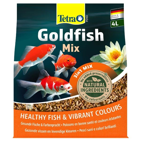 Tetra Pond Goldfish Mix 4 Litres / 560g