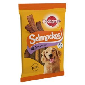 Pedigree Schmackos Multi Mix 20 Pack Dog Treat