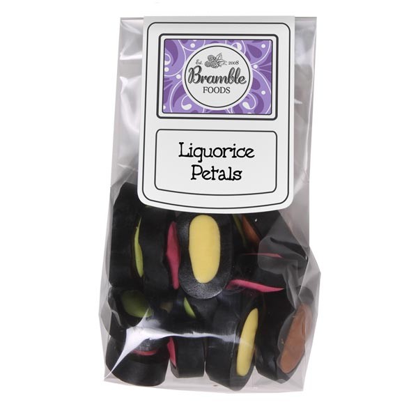 Bramble Foods Liquorice Petals Confectionery Bag