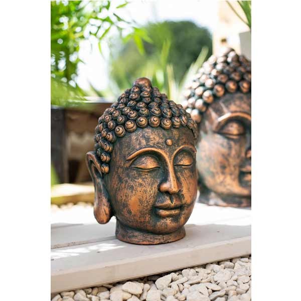 Resin Buddha Head