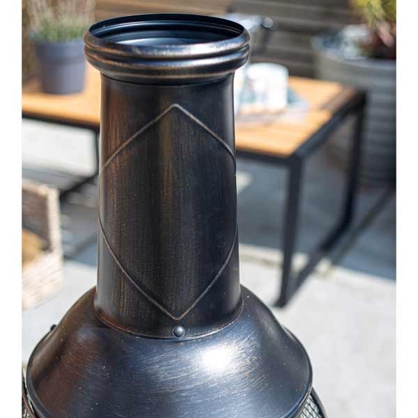 La Hacienda Leon Mesh Chimenea Medium