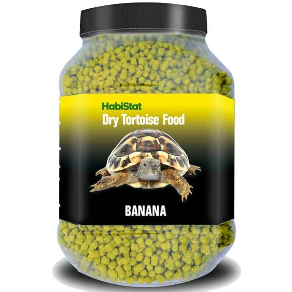 HabiStat Dry Tortoise Food Banana 200g