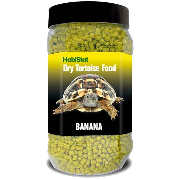 HabiStat Dry Tortoise Food Banana 400g