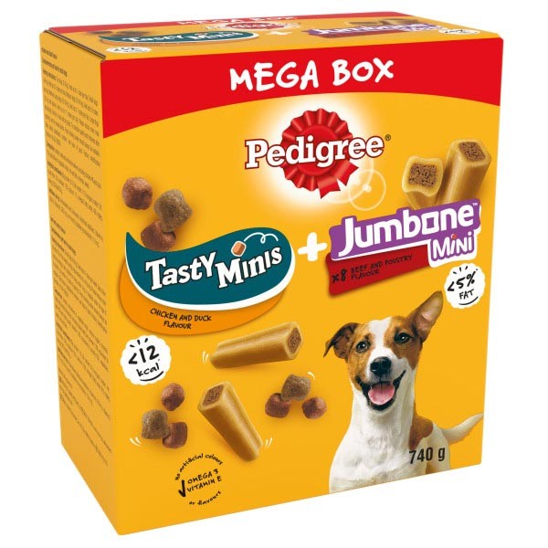 Pedigree Mega Box Tasty Minis & Jumbones Minis Dog Treat