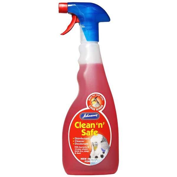 Johnson's Clean & Safe for Cage Birds 500ml