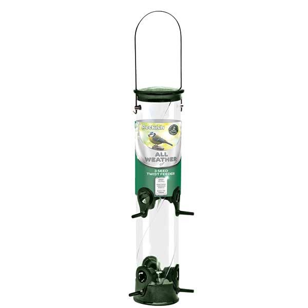 Peckish 3 Seed Twist Feeder