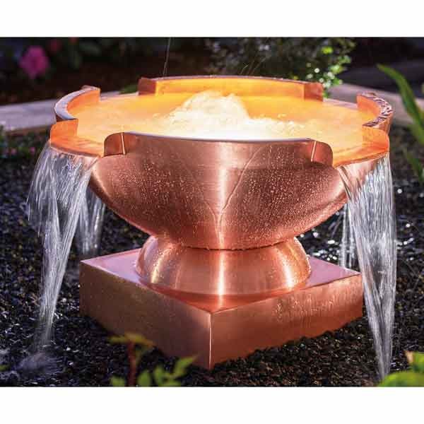 Oase Copper Bowl Round 60 Water Feature