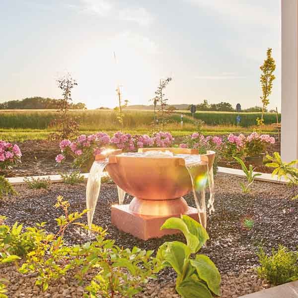 Oase Copper Bowl Round 60 Water Feature