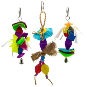 Beaks Rainbow Play Bird Toy Assorted