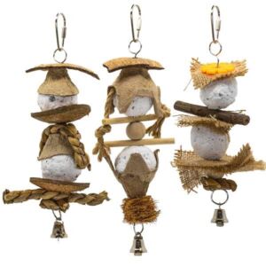 Beaks Paper Pulp Bird Toy Assorted