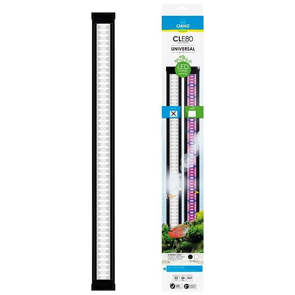 Ciano CLE80 LED Natural Light Unit Black