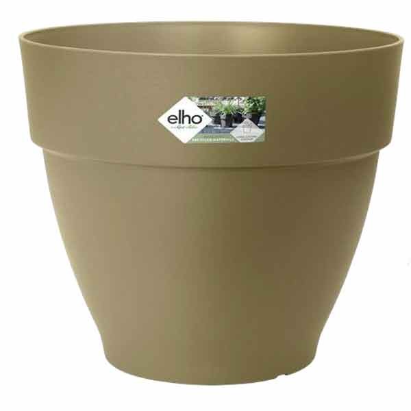 Elho Vibia Campana Round Sage Green 30cm Flower Pot