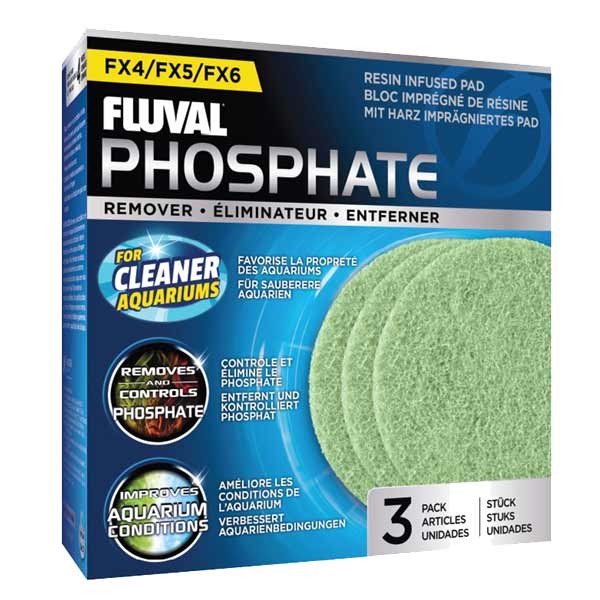 Fluval Phosphate Remover Pad 3-pk Fx4/5/6