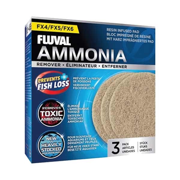 Fluval Ammonia Remover Pad 3-pk Fx4/5/6