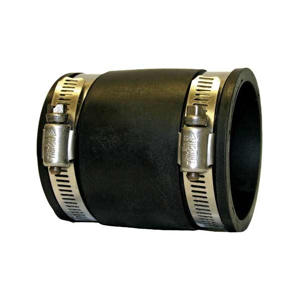 Evolution Aqua Flexible 1 1/2" PVC Straight Connector