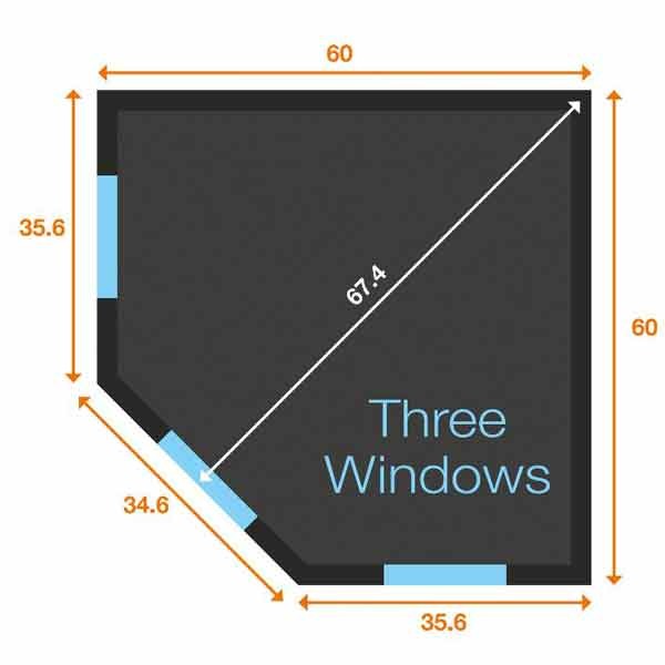 Blagdon Affinity View Corner Pool Kit