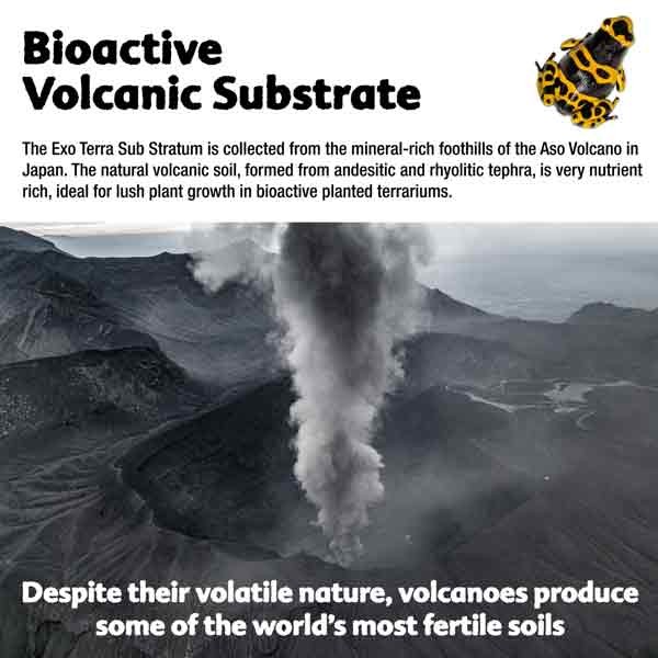 Exo Terra Bioactive Volcanic Substrate 4kg