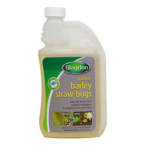 Blagdon Pond Wildlife Barley Straw Bugs 500ml