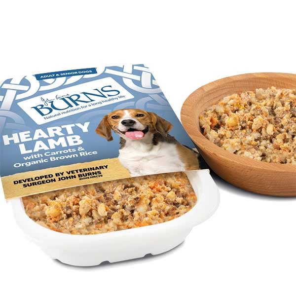 Burns Hearty Lamb with Carrots & Organic Brown Rice Adult 150g Wet Dog Food