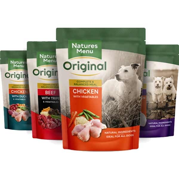 Natures Menu Original Multipack 8x300g Adult Wet Dog Food Pouch