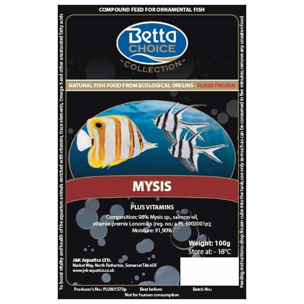 Betta Choice Mysis Blister Pack